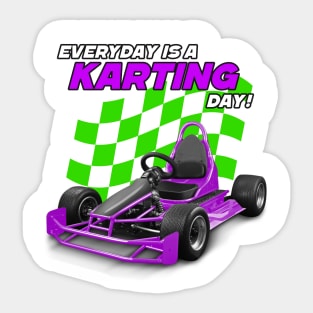 Go Karting Sticker
